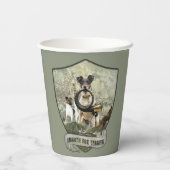 Gobelets En Papier Fluide Fox Terrier (Verso)