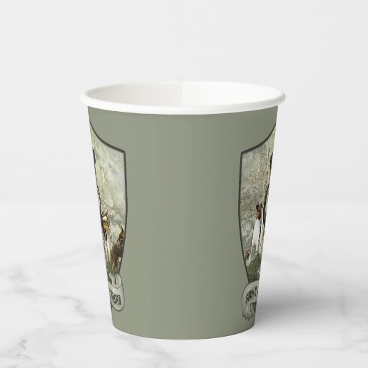 Gobelets En Papier Fluide Fox Terrier (Gauche)