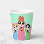 Gobelets En Papier Fly high Powerpuff (Recto)