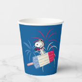 Gobelets En Papier Flying Ace Snoopy on Ice Pop (Recto)