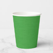 Gobelets En Papier Fond vert texturé visuel calme et simple (Verso)