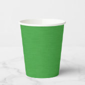 Gobelets En Papier Fond vert texturé visuel calme et simple (Gauche)