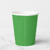 Gobelets En Papier Fond vert texturé visuel calme et simple (Droite)