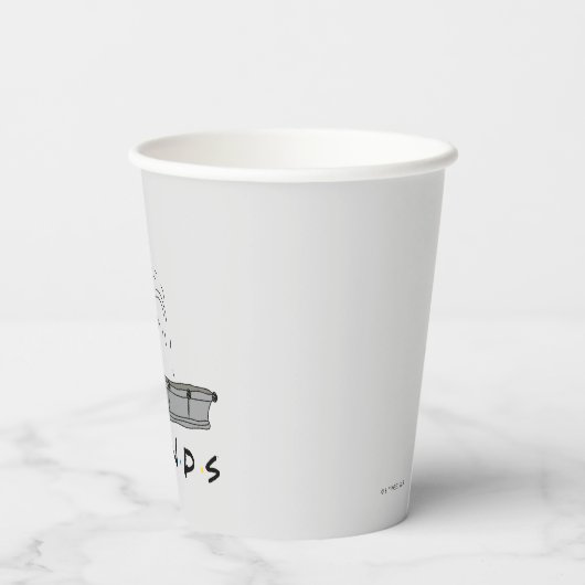 Gobelets En Papier Fontaine FRIENDS™ (Verso)