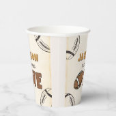 Gobelets En Papier Football 1er Anniversaire Coupes en papier (Droite)