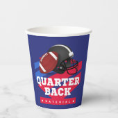 Gobelets En Papier Football américain (Recto)