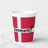 Gobelets En Papier Football danois (Recto)
