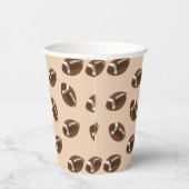 Gobelets En Papier Football de coupe de papier (Droite)