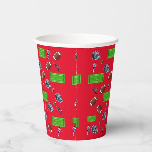 Gobelets En Papier Football de coupe de papier (Droite)