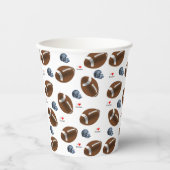 Gobelets En Papier Football de coupe de papier (Recto)