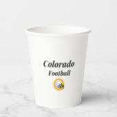 Gobelets En Papier Football du Colorado (Recto)