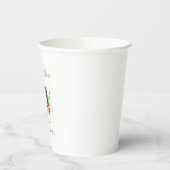 Gobelets En Papier Forest Friends premier anniversaire (Gauche)