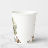 Gobelets En Papier Forêt Bois Animaux Aventure Baby shower (Droite)