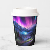 Gobelets En Papier Forêt enchantée (Verso)