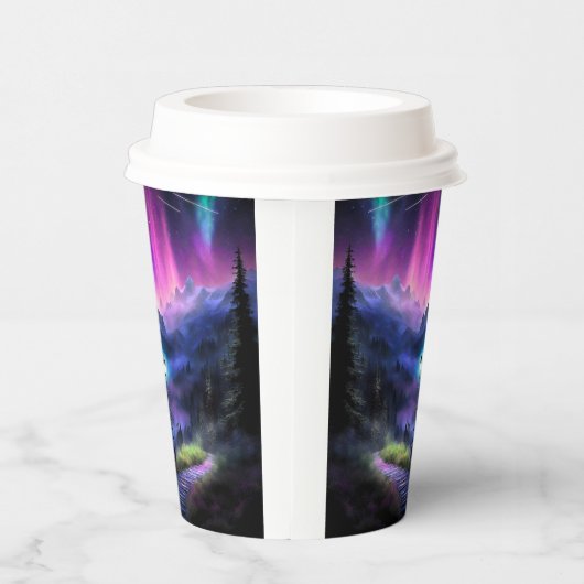 Gobelets En Papier Forêt enchantée (Droite)