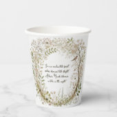 Gobelets En Papier Forêt enchantée Ethereal (Recto)