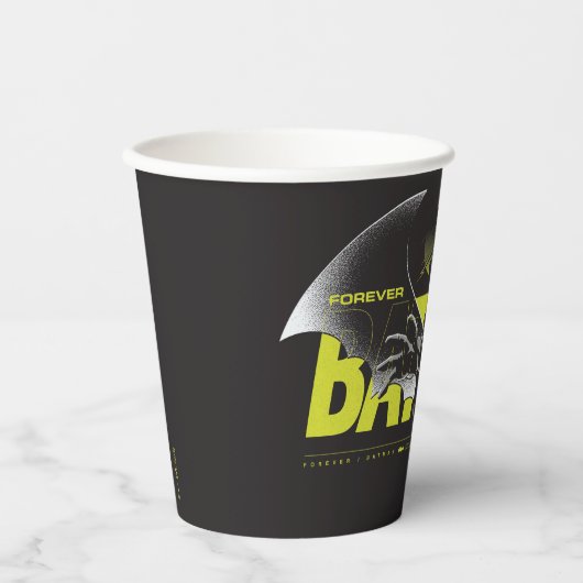 Gobelets En Papier Forever Batman Atteindre Graphisme (Recto)