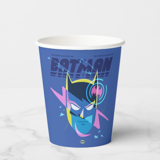 Gobelets En Papier Forever Batman Light Up Head Graphic (Verso)