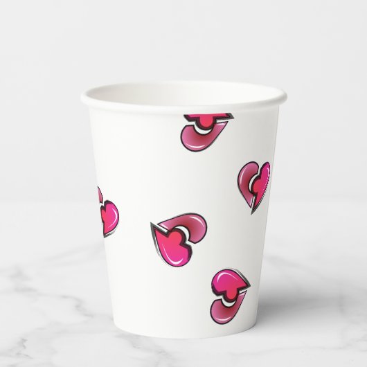 Gobelets En Papier Forever Kinda Love (Verso)