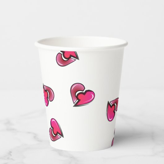 Gobelets En Papier Forever Kinda Love (Recto)