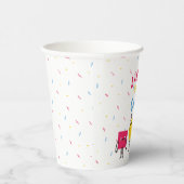 Gobelets En Papier Formes mignonnes Première fête d'anniversaire (Droite)