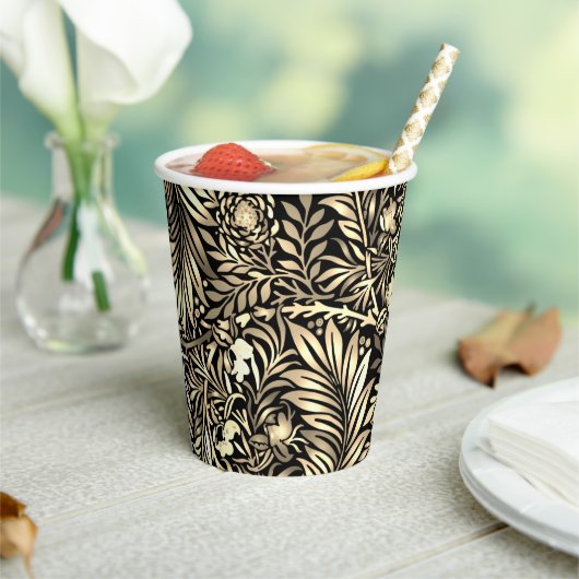Gobelets En Papier Fougère dorée (Insitu)