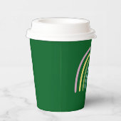 Gobelets En Papier Four Leaf Clover Rainbow St Patrick's Day (Droite)