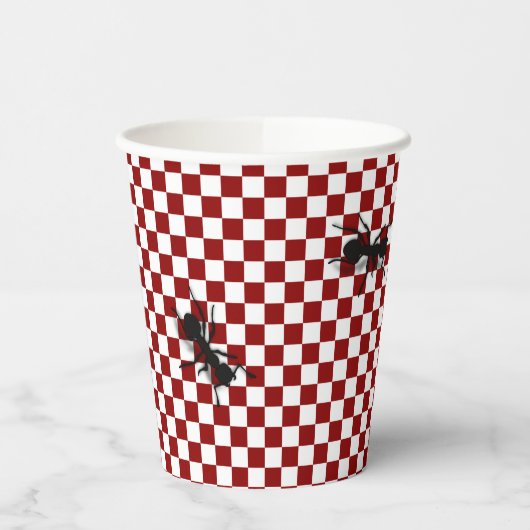 Gobelets En Papier Fourmis de pique-nique (Gauche)