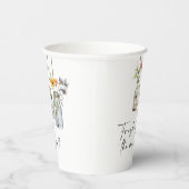 Gobelets En Papier Frais débarqué du marché Pot floral Shower de mari (Droite)