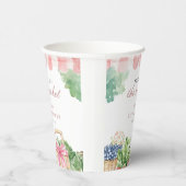 Gobelets En Papier Frais Débarqués de la Mariée Shower (Droite)