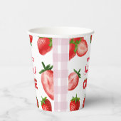 Gobelets En Papier Fraise Berry Sweet Anniversaire| Berry First (Droite)