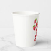 Gobelets En Papier Fraise deux doux 2e anniversaire (Droite)