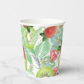 Gobelets En Papier Fraise et kiwi. (Droite)