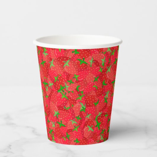 Gobelets En Papier fraise Medley (Recto)