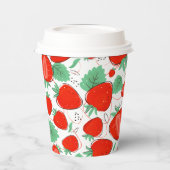 Gobelets En Papier Fraise sucrée (Gauche)