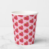 Gobelets En Papier Framboises  (Verso)