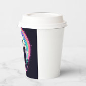 Gobelets En Papier Frank et chat Salem café café en papier (Gauche)