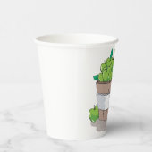 Gobelets En Papier Fresh Green Apple Harvest Barrel Granny Smith (Droite)