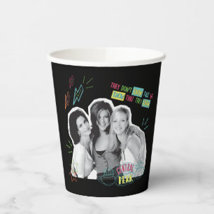 Gobelets En Papier FRIENDS™ Monica, Rachel et Phoebe