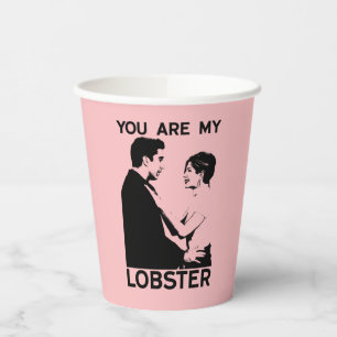 Gobelets En Papier FRIENDS™ Ross & Rachel - Tu es mon homard