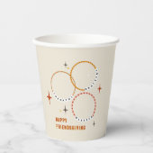 Gobelets En Papier Friendsgiving Thanksgiving Friendsgiving (Recto)