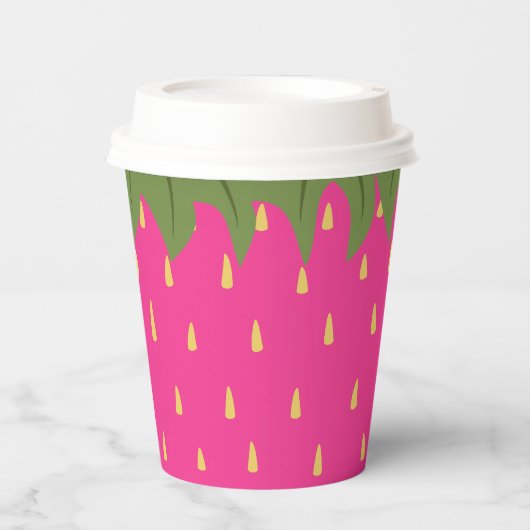 Gobelets En Papier Fruit fraise (Recto)