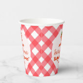 Gobelets En Papier Fruit fraise Un Baby shower sucré aux baies (Droite)