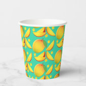 Gobelets En Papier Fruit Mango (Recto)