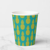 Gobelets En Papier Fruit tropical ananas (Verso)