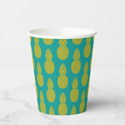 Gobelets En Papier Fruit tropical ananas (Gauche)