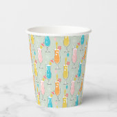 Gobelets En Papier Fruity Tiki Beverages (Verso)