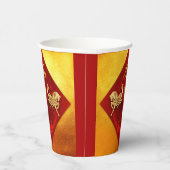 Gobelets En Papier FU Chinois Luck lantern Horse Année Party PC01 (Droite)