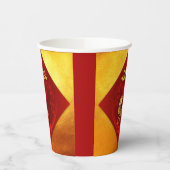 Gobelets En Papier FU chinois Luck lantern Tiger Année Party PC03 (Gauche)