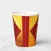 Gobelets En Papier FU chinois Luck lantern Tiger Année Party PC03 (Droite)